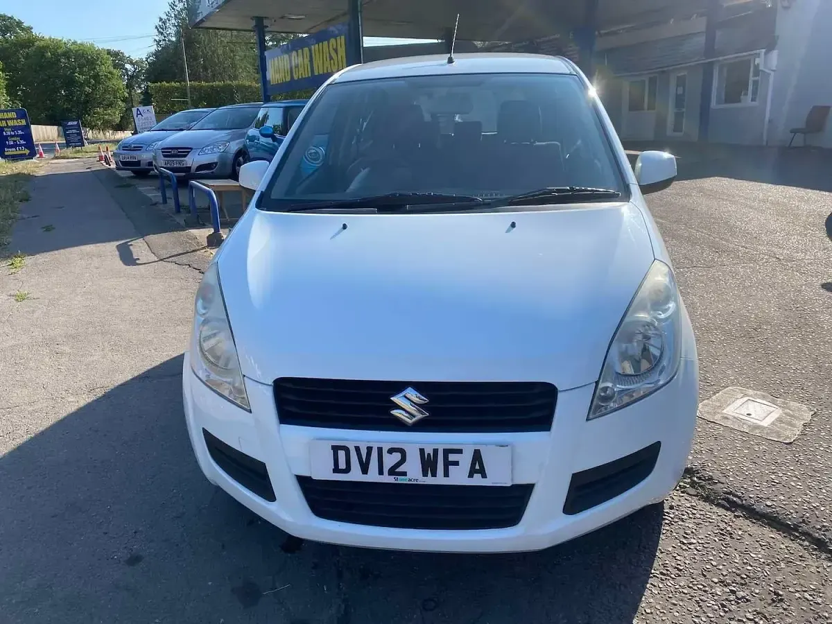 Used Suzuki Splash 65 HP (47 kW) 2012 White Hatchback