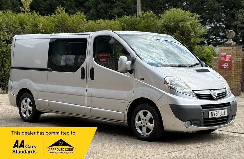 Silver Used 2011 Vauxhall Vivaro Sportive Van | £8,990 - Image 1/2