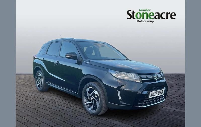 Black New 2025 Suzuki Vitara SUV | £23,495 (Fair price) - Image 1/4