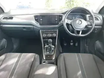 Used VW T-Roc SE 115 HP (84 kW) 2018 Blue SUV