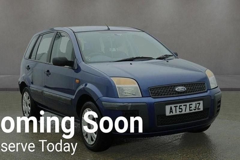 Used Ford Fusion Style 79 HP (58 kW) 2007 Blue Hatchback