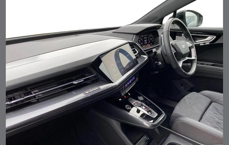 Used Audi Q4 e-tron S-Line 219 kW (299 HP) 2022 Black SUV