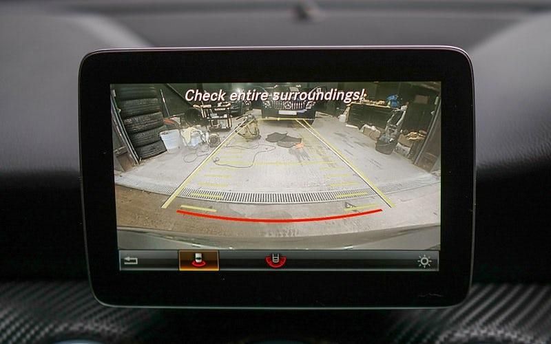 Used Mercedes A200 AMG line 156 HP (114 kW) 2017 Grey Hatchback