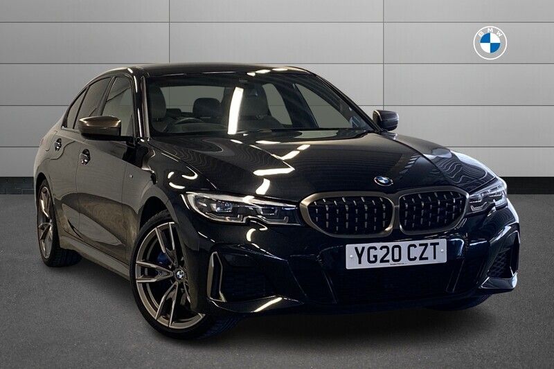 Black sapphire Used 2020 BMW M340 M Sport Sedan | £31,950 (Fair price) - Image 1/4