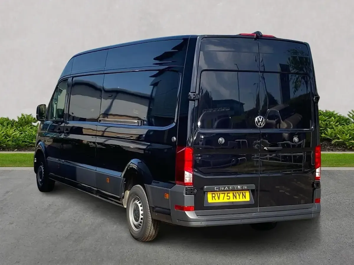 Used VW Crafter 140 HP (102 kW) 2025 Black Van