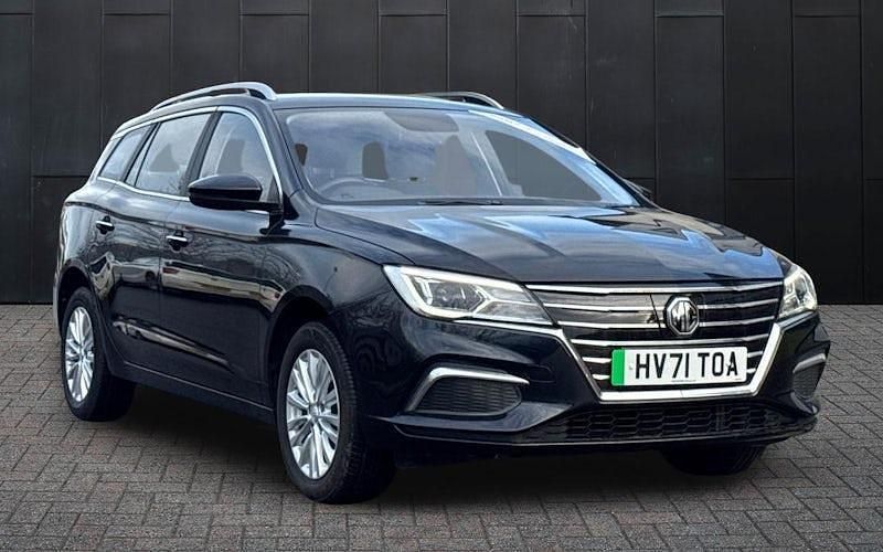 Black Used 2021 MG MG5 EV Exclusive Estate | £9,863 (Fair price) - Image 1/3