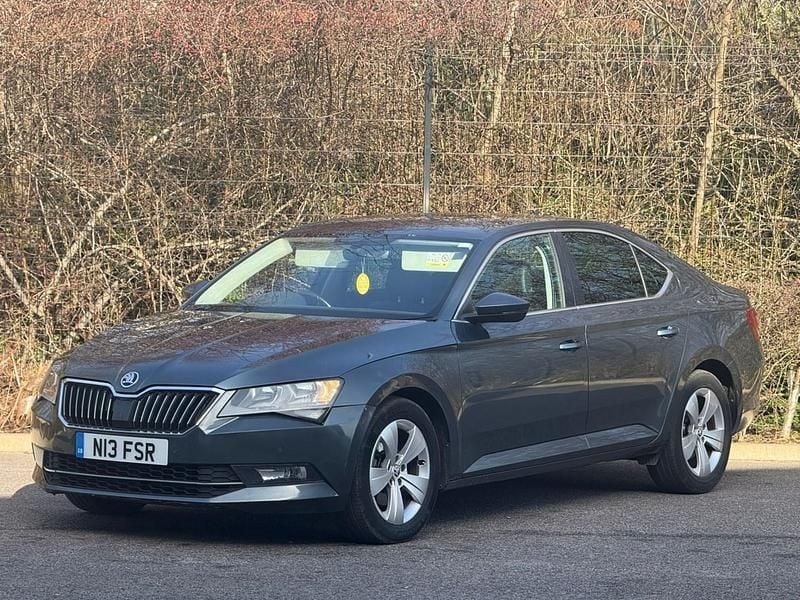 Used Skoda Superb SE Technology 118 HP (86 kW) 2016 Grey Hatchback