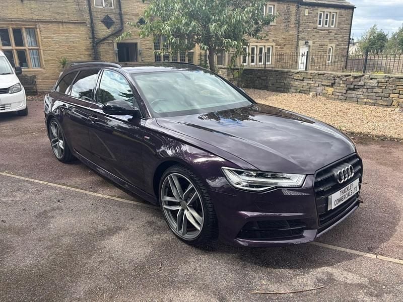 Purple Used 2017 Audi A6 Black Edition Estate | £15,790 (Fair price) - Image 1/4