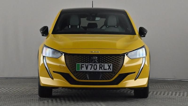 Used Peugeot e-208 GTi 100 kW (136 HP) 2021 Yellow Hatchback