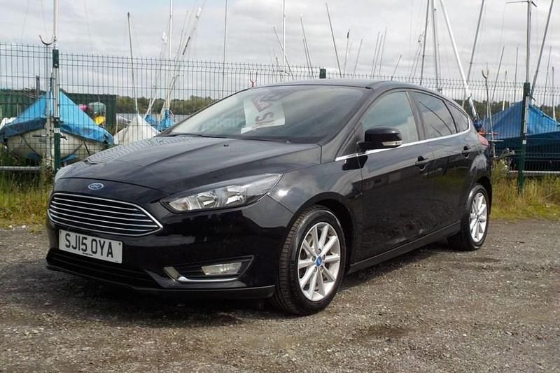 Black Used 2015 Ford Focus Titanium Hatchback | £4,595 (Fair price) - Image 1/1