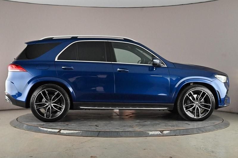 Used Mercedes GLE400 AMG line 2020 Blue Estate