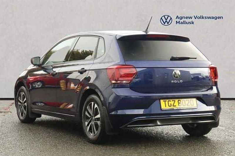 Used VW Polo United 80 HP (58 kW) 2021 Blue Hatchback