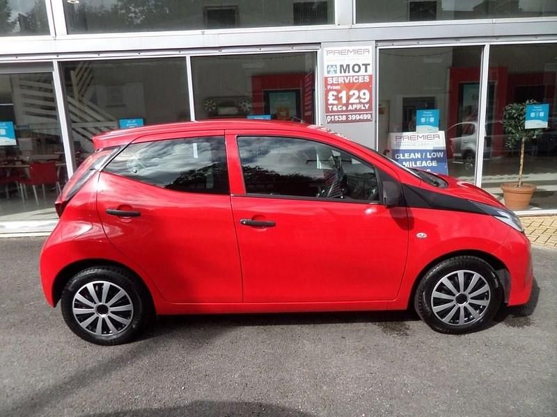 Used Toyota Aygo 72 HP (52 kW) 2019 Red Hatchback
