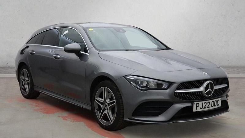 Grey Used 2022 Mercedes CLA250 Shooting Brake AMG line Estate | £15,699 - Image 1/4
