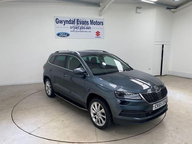 Grey Used 2019 Skoda Karoq SE L SUV | £9,495 (Fair price) - Image 1/4