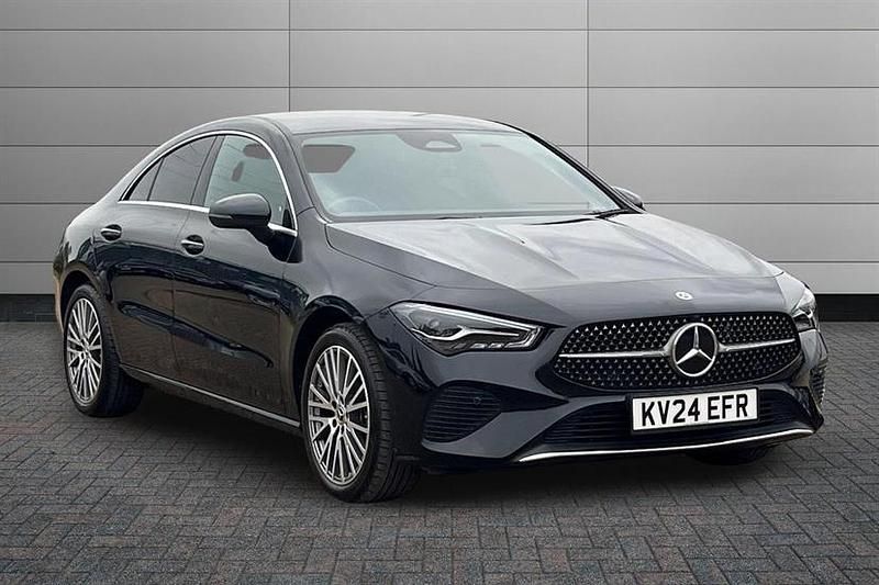 Cosmos black Used 2024 Mercedes CLA180 Executive Sedan | £26,850 (Fair price) - Image 1/4