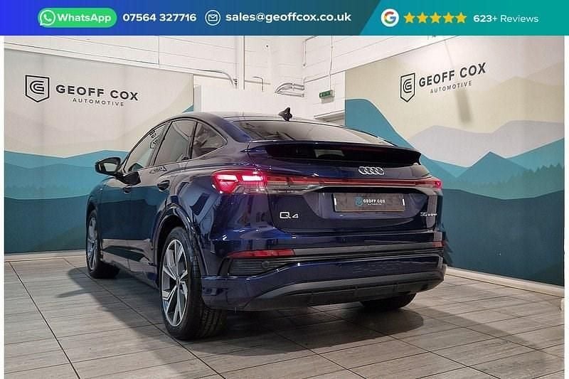 Used Audi Q4 e-tron Comfort 125 kW (170 HP) 2022 Blue SUV