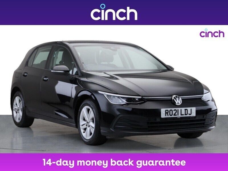 Black Used 2021 VW Golf VIII Life Hatchback | £13,899 (Good price) - Image 1/3