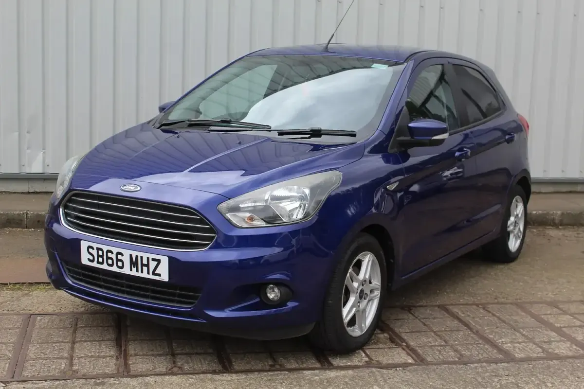 Used Ford Ka Plus Zetec 2016 Blue Hatchback
