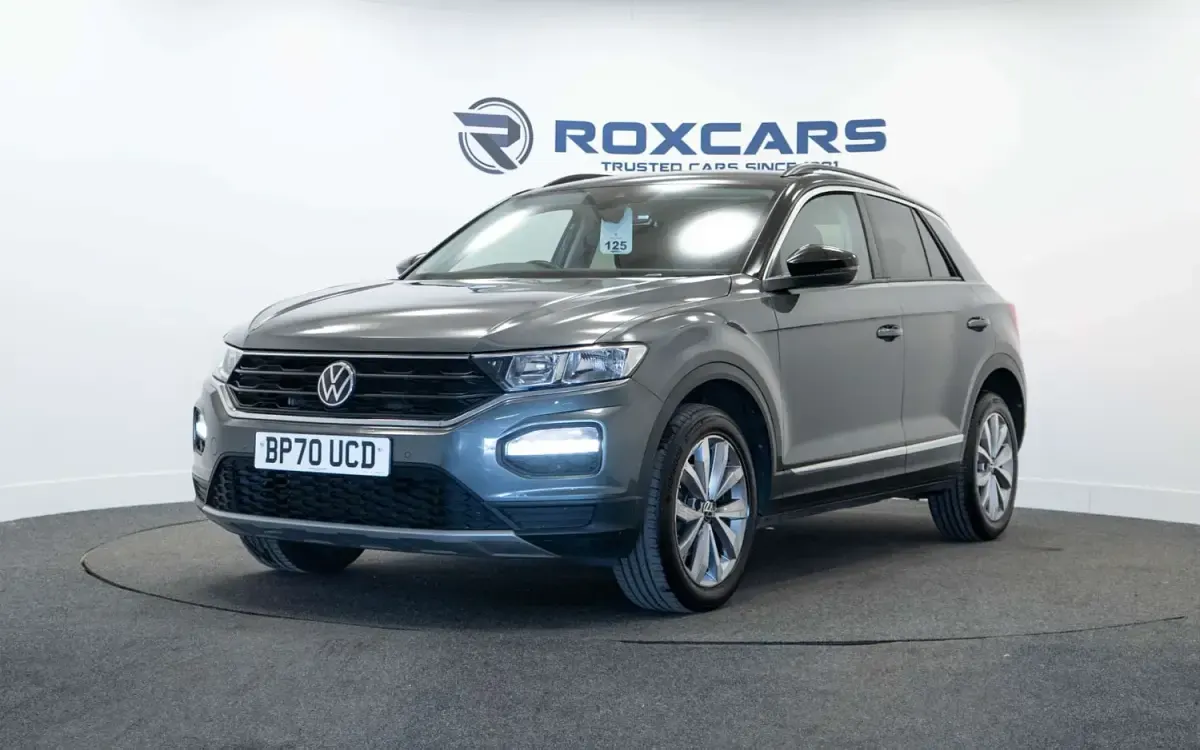 Used VW T-Roc Design 150 HP (110 kW) 2021 Grey SUV