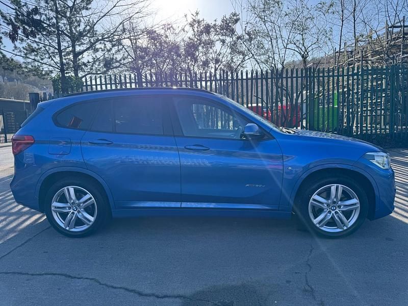 Used BMW X1 M Sport 190 HP (139 kW) 2017 Blue SUV