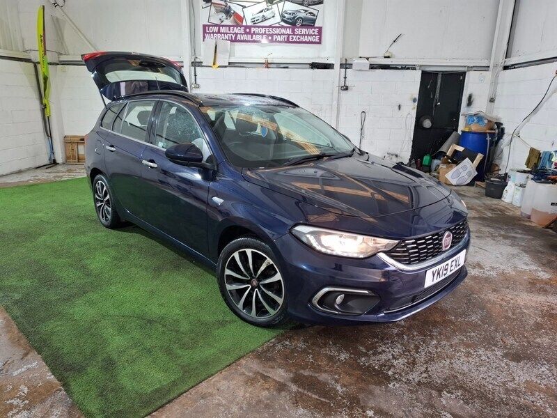 Blue Used 2019 Fiat Tipo Lounge Estate | £7,500 (Good price) - Image 1/4