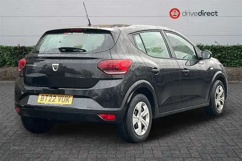 Begagnad Dacia Sandero Essentiel 65 HK (47 kW) 2022 Svart Halvkombi