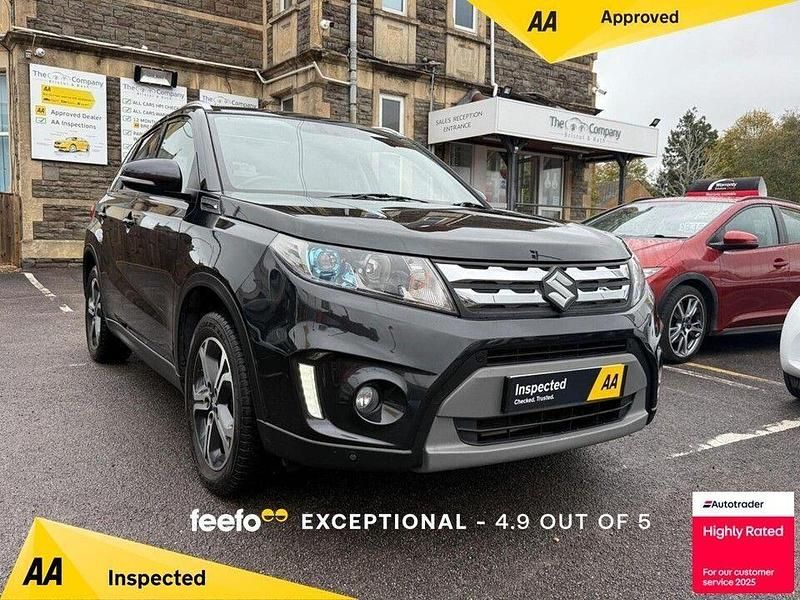 Black Used 2016 Suzuki Vitara SZ5 SUV | £9,250 (Fair price) - Image 1/4
