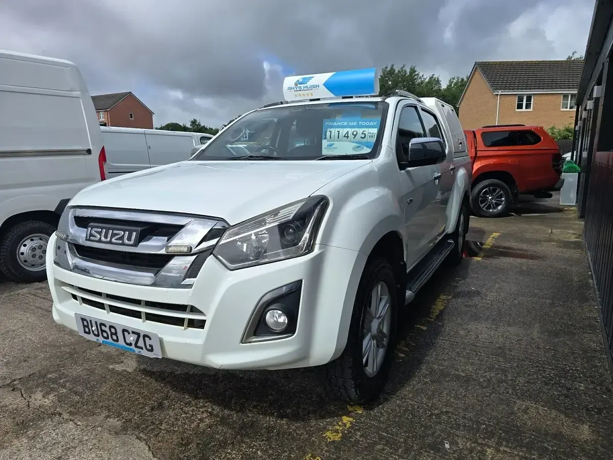 Used Isuzu D-Max 164 HP (120 kW) 2018 White Pickup