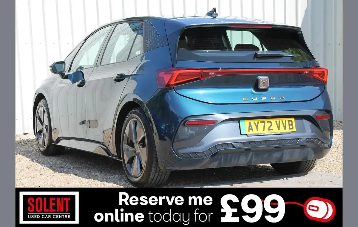 Usado Cupra Born 150 kW (204 CV) 2022 Azul Utilitario