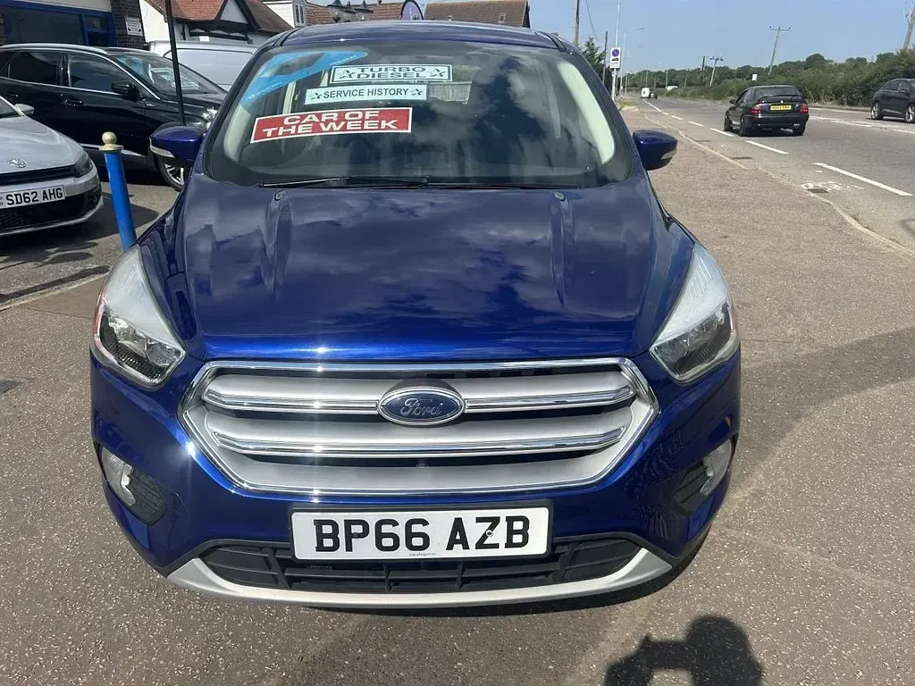 Used Ford Kuga Zetec 150 HP (110 kW) 2016 Blue SUV
