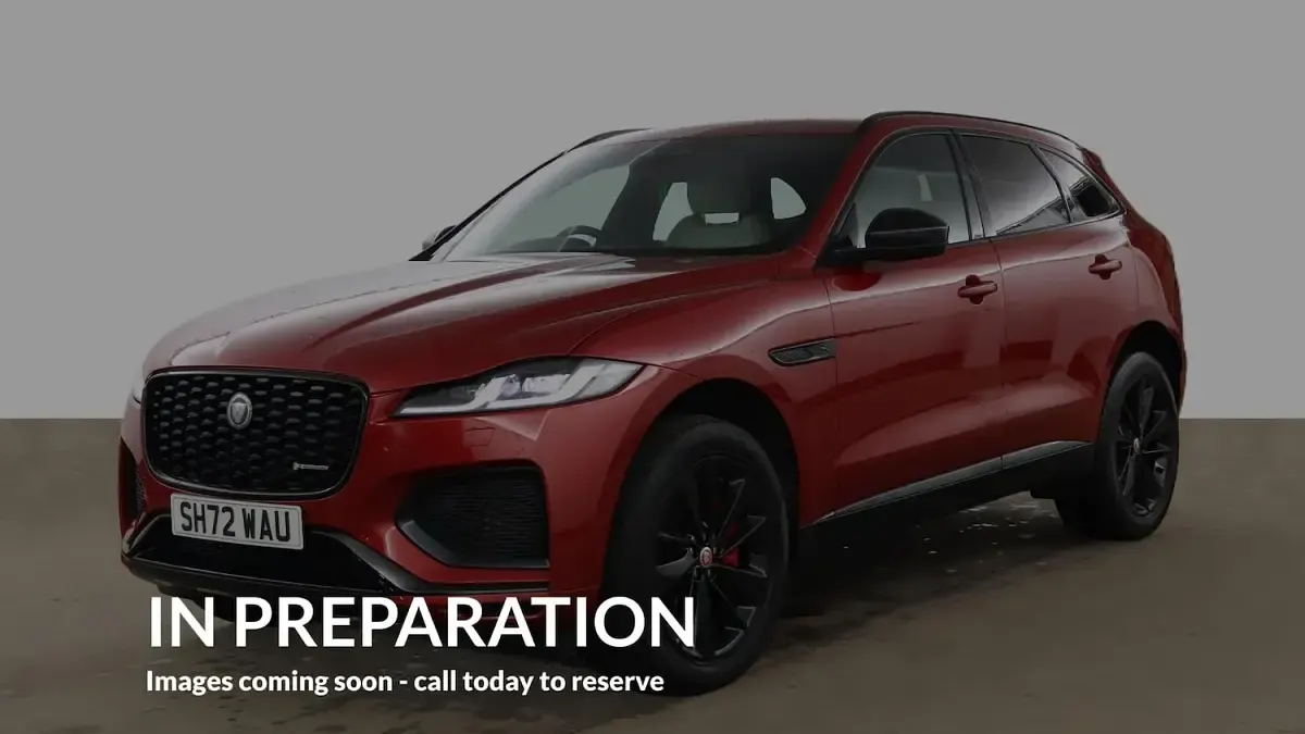 Used Jaguar F-Pace R-Dynamic 204 HP (150 kW) 2022 Red SUV