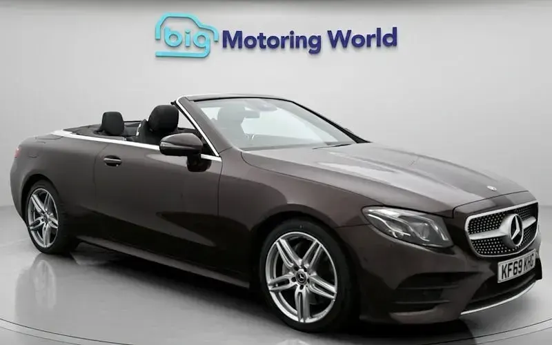 Used Mercedes E220 AMG line 194 HP (142 kW) 2019 Cabriolet