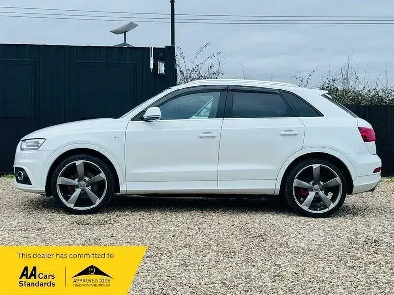 Used Audi Q3 S-Line 180 HP (132 kW) 2013 White SUV