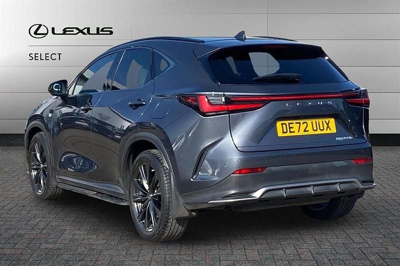 Used Lexus NX350h Sport Line 242 HP (177 kW) 2022 Sonic grey SUV