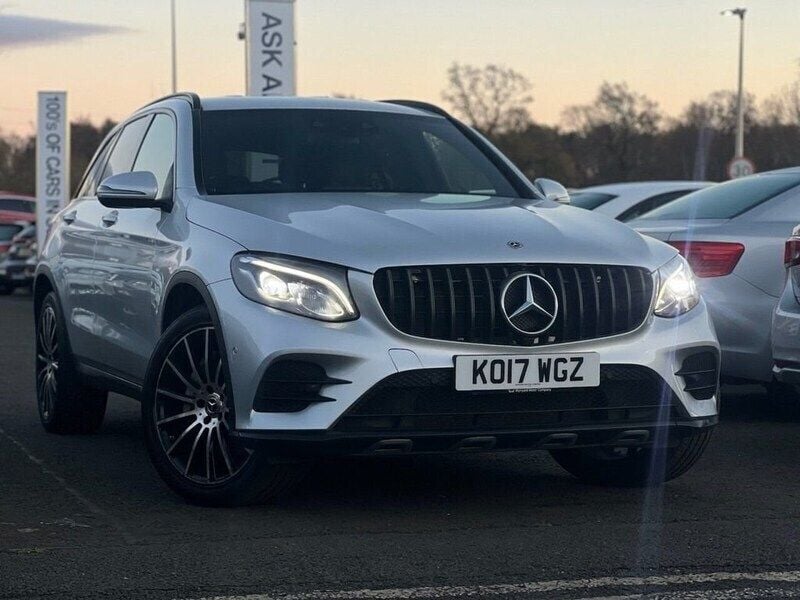Silver Used 2017 Mercedes GLC250 AMG line SUV | £19,995 (Fair price) - Image 1/4