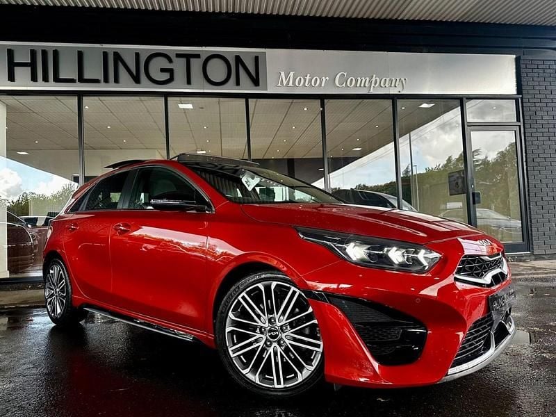 Used Kia Ceed GT-Line S 158 HP (116 kW) 2023 Orange Hatchback