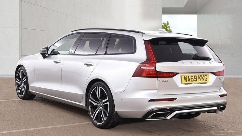 Used Volvo V60 R-Design Pro 2019 Silver Estate