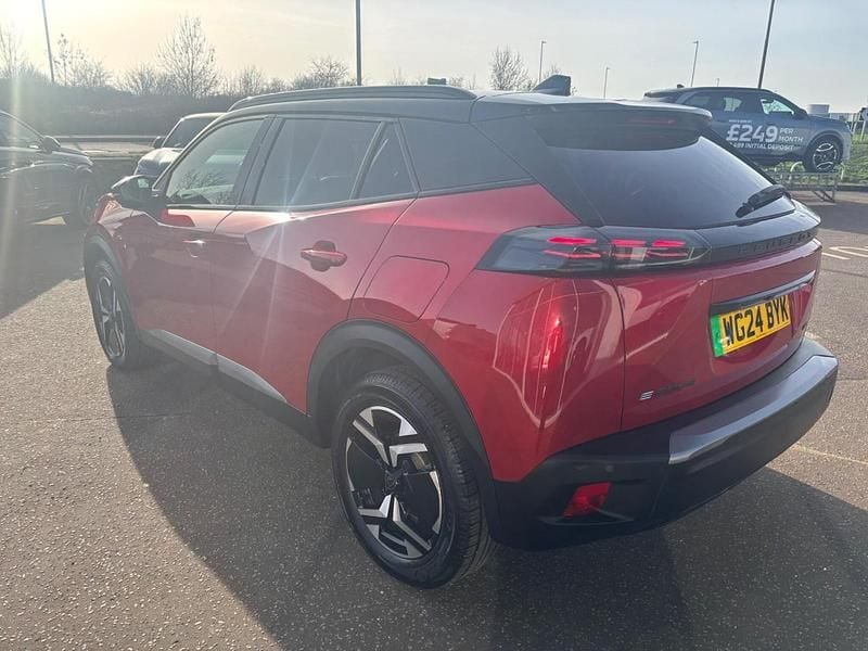 Used Peugeot e-2008 GT 98 kW (134 HP) 2024 Red SUV