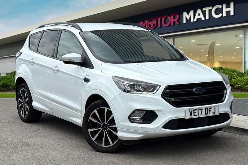 White Used 2017 Ford Kuga ST-Line SUV | £10,490 (Fair price) - Image 1/4