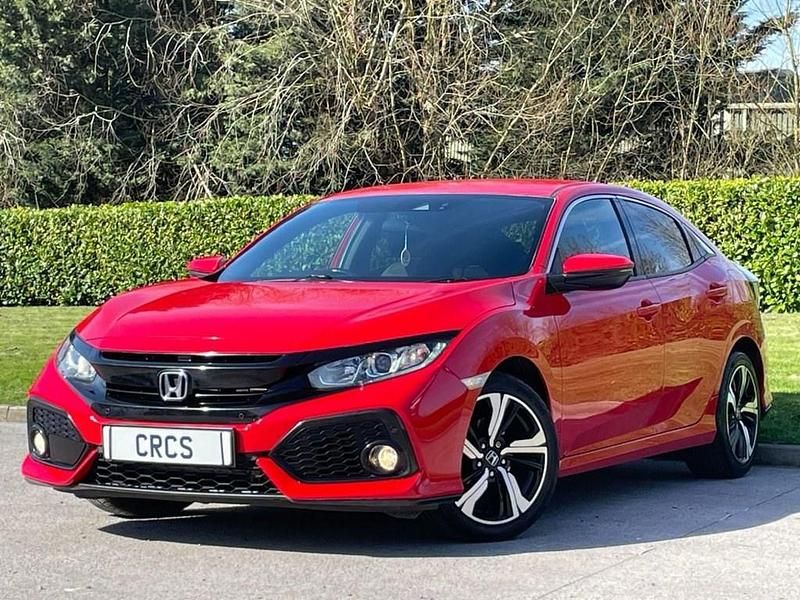 Used Honda Civic SR 120 HP (88 kW) 2019 Red Hatchback