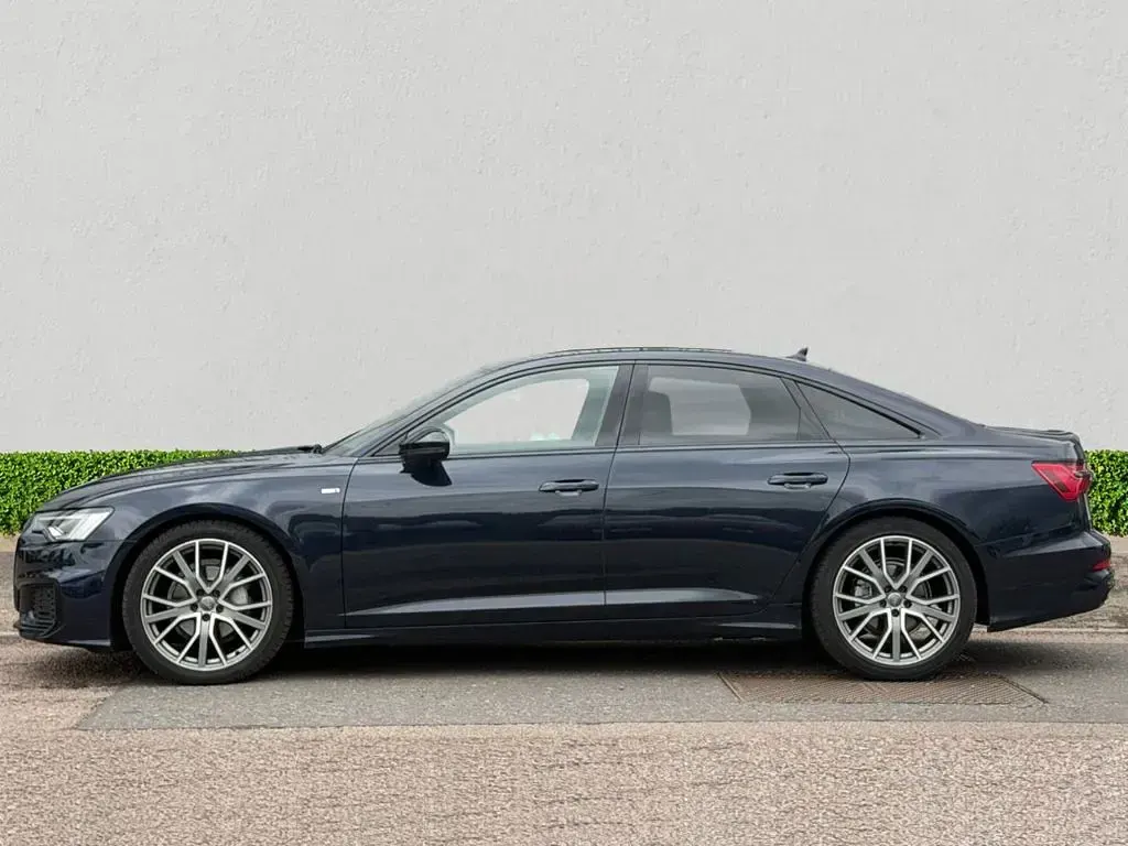 Used Audi A6 Black Edition 204 HP (150 kW) 2020 Blue Sedan
