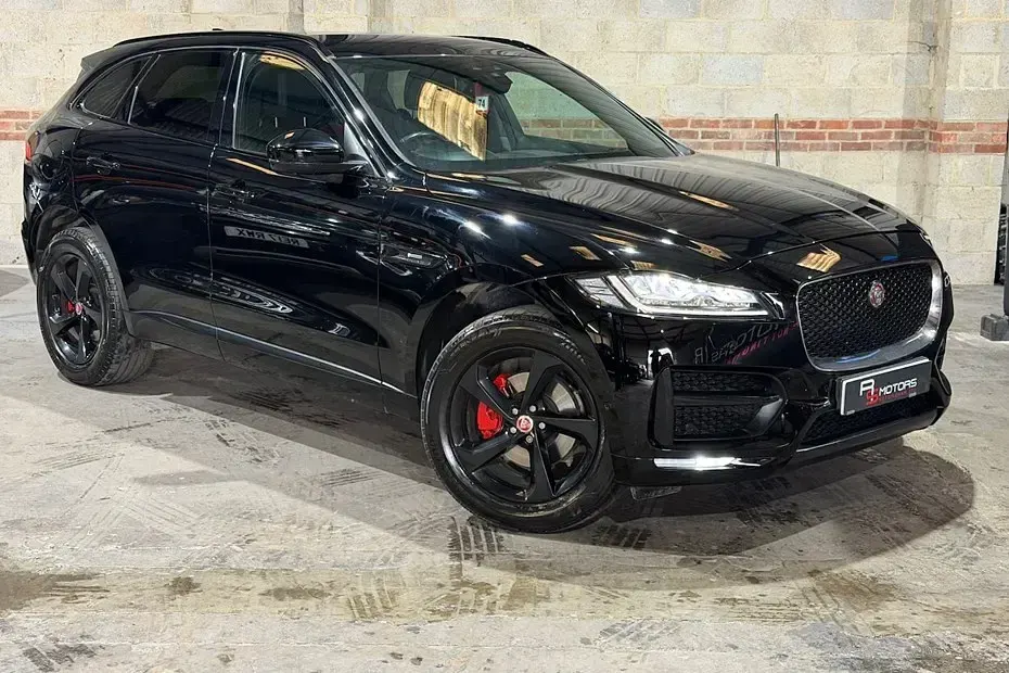 Used Jaguar F-Pace R-Sport 180 HP (132 kW) 2017 Black SUV