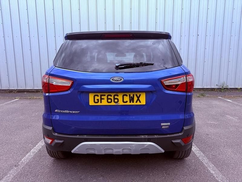 Usado Ford Ecosport Titanium S 140 HP (102 kW) 2016 Azul SUV