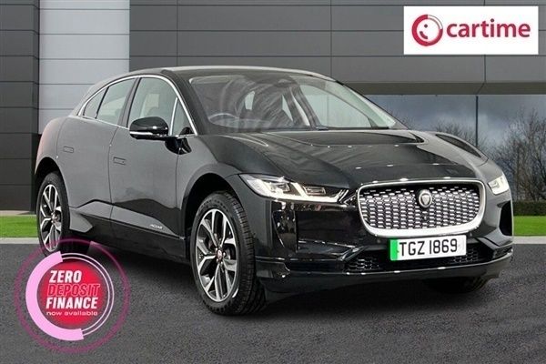 Black Used 2021 Jaguar I-Pace SUV | £23,940 (Expensive) - Image 1/3