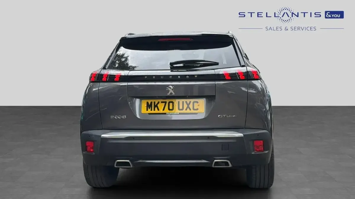 Used Peugeot 2008 GT-line 129 HP (94 kW) 2020 Grey SUV
