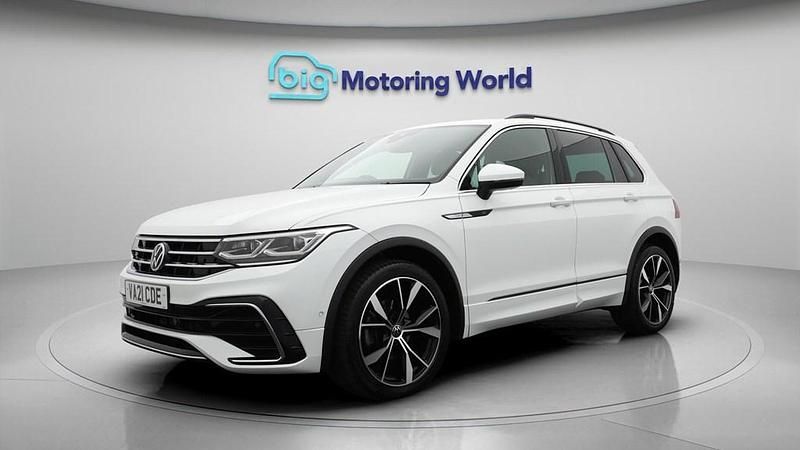 Used VW Tiguan R-line 150 HP (110 kW) 2021 White SUV
