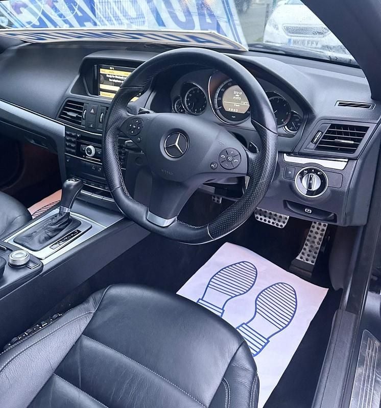 Used Mercedes E250 2011 Black Cabriolet