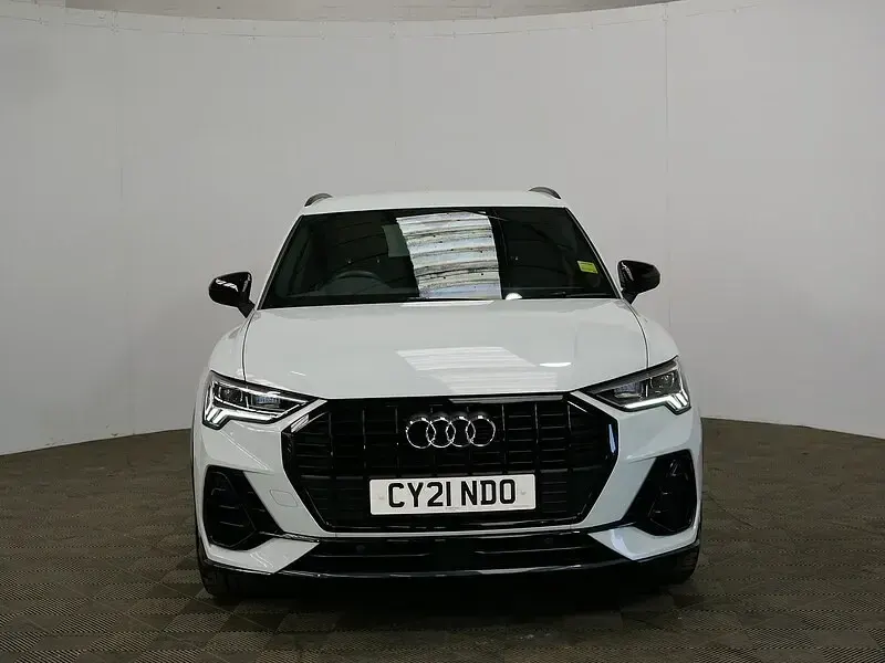 Used Audi Q3 Black Edition 150 HP (110 kW) 2021 White SUV