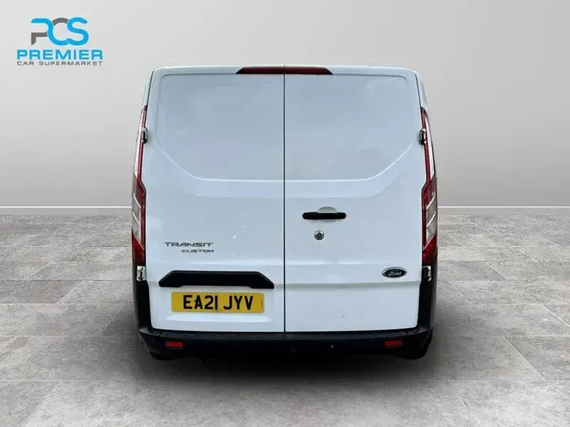 Used Ford Transit Custom 105 HP (77 kW) 2021 White Van